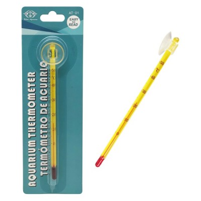 ΘΕΡΜΟΜΕΤΡΟ ΕΝΥΔΡΕΙΟΥ ΓΥΑΛΙΝΟ ΜΕ ΒΕΝΤΟΥΖΑ 15CM